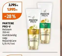 Müller Pantene Pro-V Balzsam ajánlat