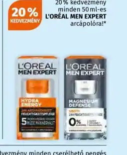 Müller L'Oréal Men Expert arcápolra ajánlat