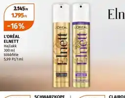 Müller L'Oréal Elnett Hajlakk ajánlat