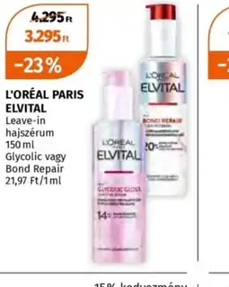 Müller L'Oréal Paris Elvital ajánlat