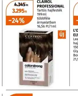 Müller Clairol Professional Tarts hajfesték ajánlat