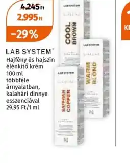 Müller Lab System Hajfény és hajszín élénkítő krém ajánlat