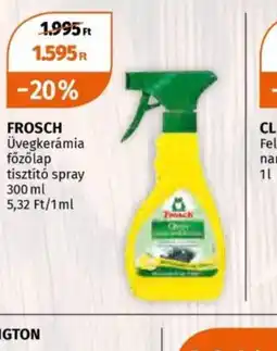 Müller Frosch Üvegkerámia főzőlap tisztít spray ajánlat