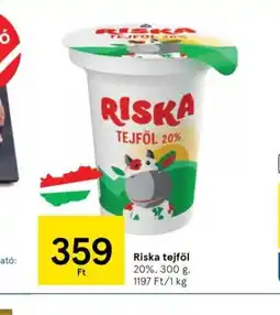 Tesco Riska tejföl ajánlat