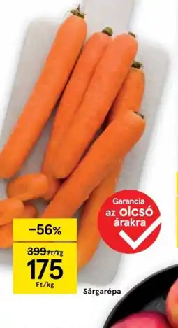 Tesco Sárgarépa ajánlat
