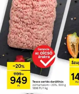 Tesco Tesco sertés darálthús ajánlat