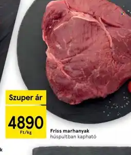Tesco Friss marhanyak ajánlat
