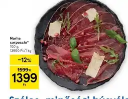 Tesco Marha carpaccio ajánlat
