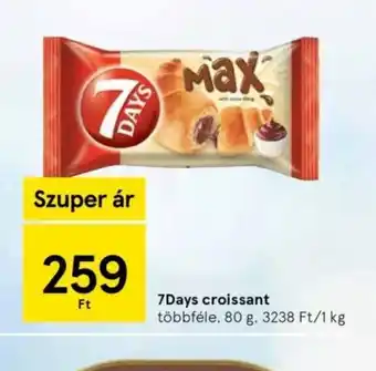 Tesco 7Days croissant ajánlat