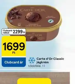Tesco Carte d'Or Classic Jégkrém ajánlat