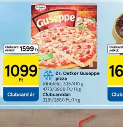 Tesco Dr. Oetker Guseppe pizza ajánlat