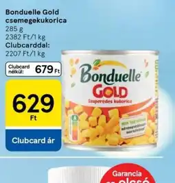 Tesco Bonduelle Gold csemegekukorica ajánlat