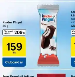 Tesco Kinder Pingui ajánlat