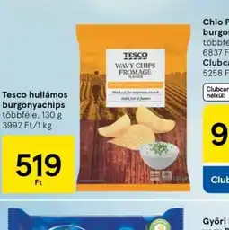 Tesco Tesco hullámos burgonyachips ajánlat