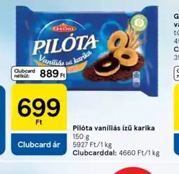 Tesco Pilta vaníliás ízű karika ajánlat