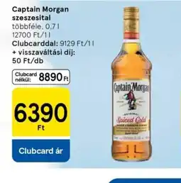 Tesco Captain Morgan szeszesital ajánlat