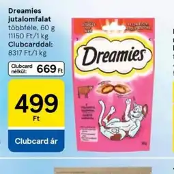 Tesco Dreamies jutalomfalat ajánlat