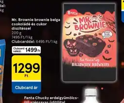 Tesco Mr. Brownie brownie belga csokoládé és cukor díszítéssel ajánlat