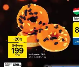 Tesco Halloween fánk ajánlat