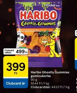 Tesco Haribo Ghostly Gummies gumicukorka ajánlat