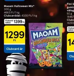 Tesco Maoam Halloween Mix ajánlat