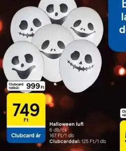 Tesco Halloween lufi ajánlat