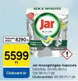 Tesco Jar mosogatógép-kapszula ajánlat