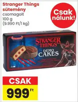 Spar Stranger Things sütemény ajánlat