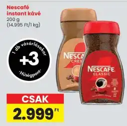 Spar NESCAFÉ﻿﻿ Instant kávé ajánlat