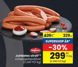 Spar Juhbeles virsli ajánlat