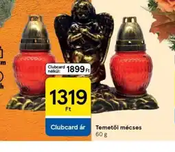 Tesco Temetői mécses ajánlat