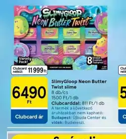 Tesco SlimyGloop Neon Butter Twist slime ajánlat