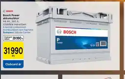 Tesco Bosch Power akkumulátor ajánlat