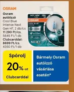 Tesco Osram autlzz ajánlat