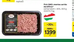 Tesco Pick GMO-mentes sertés darálthús ajánlat