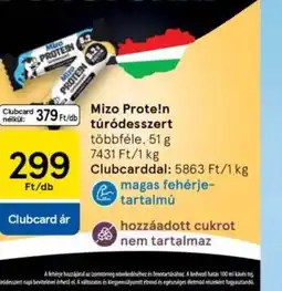 Tesco Mizo Protein túrdesszert ajánlat