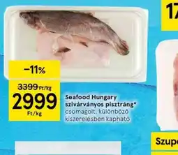 Tesco Seafood Hungary szivárványos pisztráng ajánlat