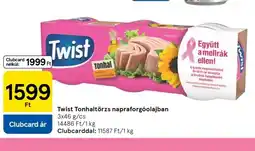 Tesco Twist Tonhaltörzs napraforgolajban ajánlat