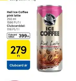 Tesco Hell Ice Coffee pink latte ajánlat