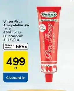 Tesco Univer Piros Arany ételízesítő ajánlat