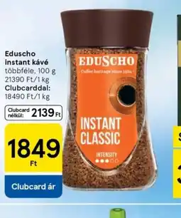 Tesco Eduscho instant kávé ajánlat
