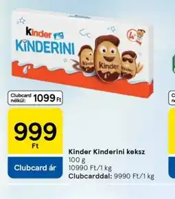 Tesco Kinder Kinderini keksz ajánlat