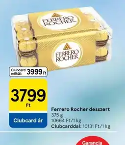 Tesco Ferrero Rocher desszert ajánlat