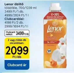 Tesco LENOR Öblítő ajánlat