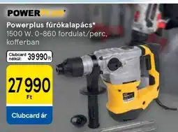 Tesco Powerplus fúrókalapács ajánlat