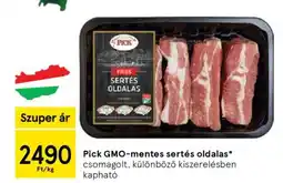 Tesco Pick GMO-mentes sertés oldalas ajánlat