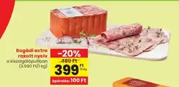 Spar BOGÁDI EXTRA RAKOTT NYELV ajánlat