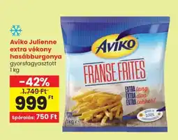 Spar Aviko Julienne extra vékony hasábburgonya ajánlat