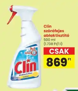 Spar Clin szórófejes ablaktisztító ajánlat