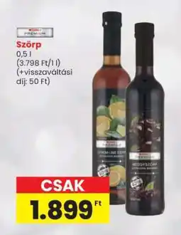 Spar Szörp ajánlat